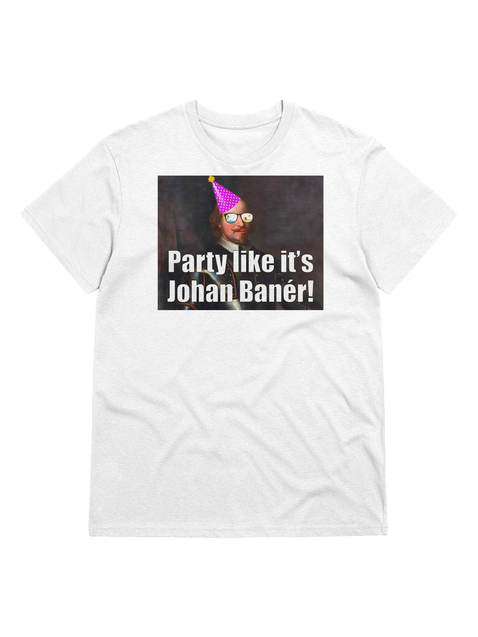 Party like it's Johan Banér (Organic unisex T-shirt) product image (3)