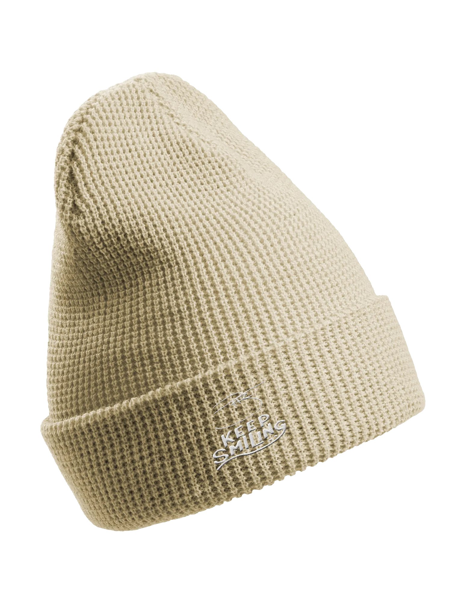 Keep Smiling Waffle Beanie product image (3)