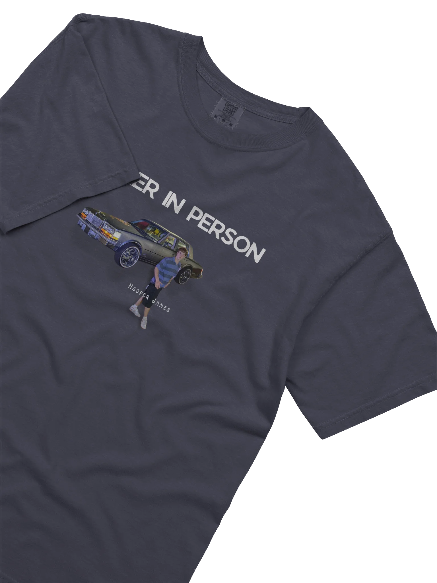 "COOLER IN PERSON" HEAVY WEIGHT T-SHIRTS product image (37)