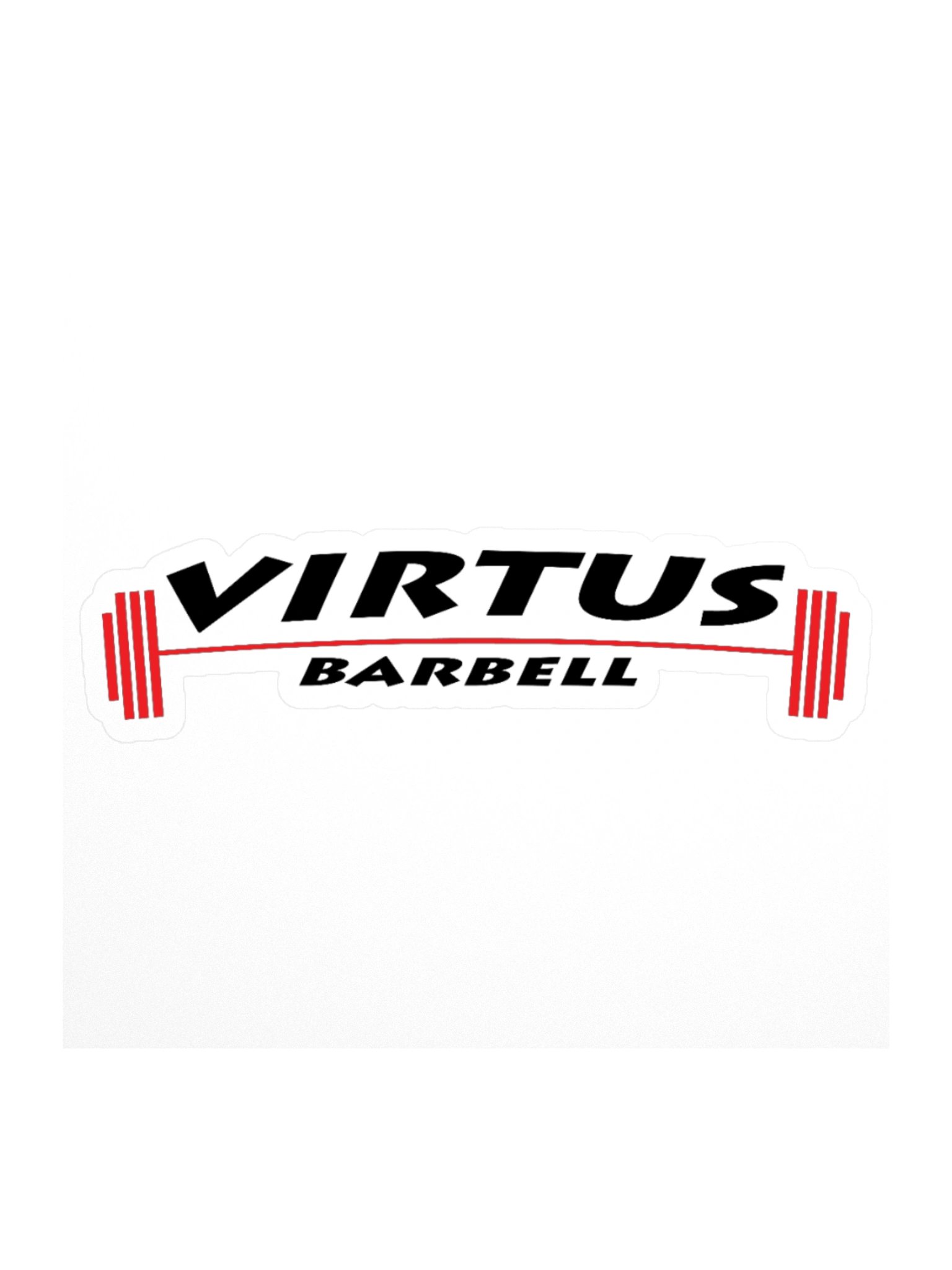 Classic Barbell Sticker product image (2)