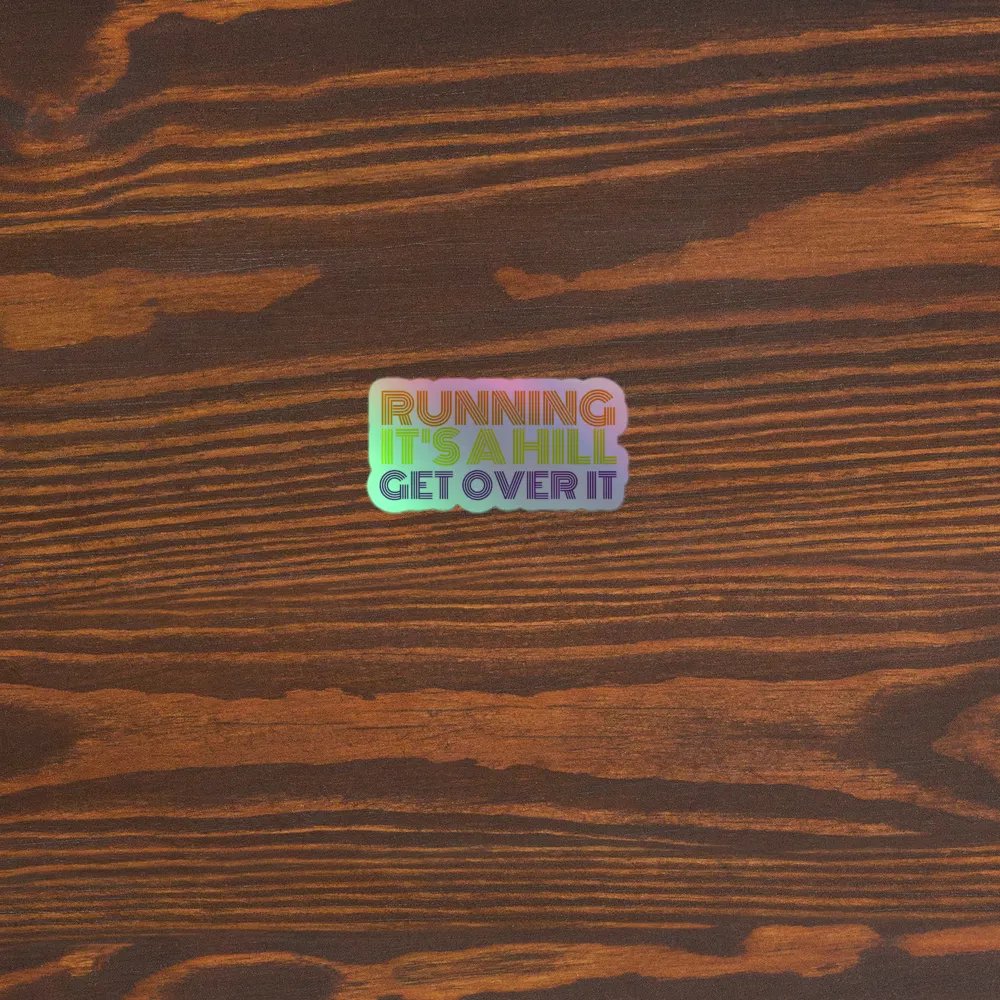 Hill Runner Holographic Sticker Set product image (5)