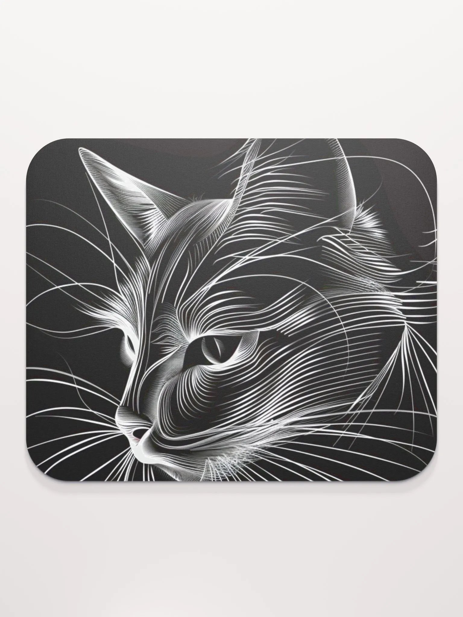 Whiskered Mouse Pad product image (2)