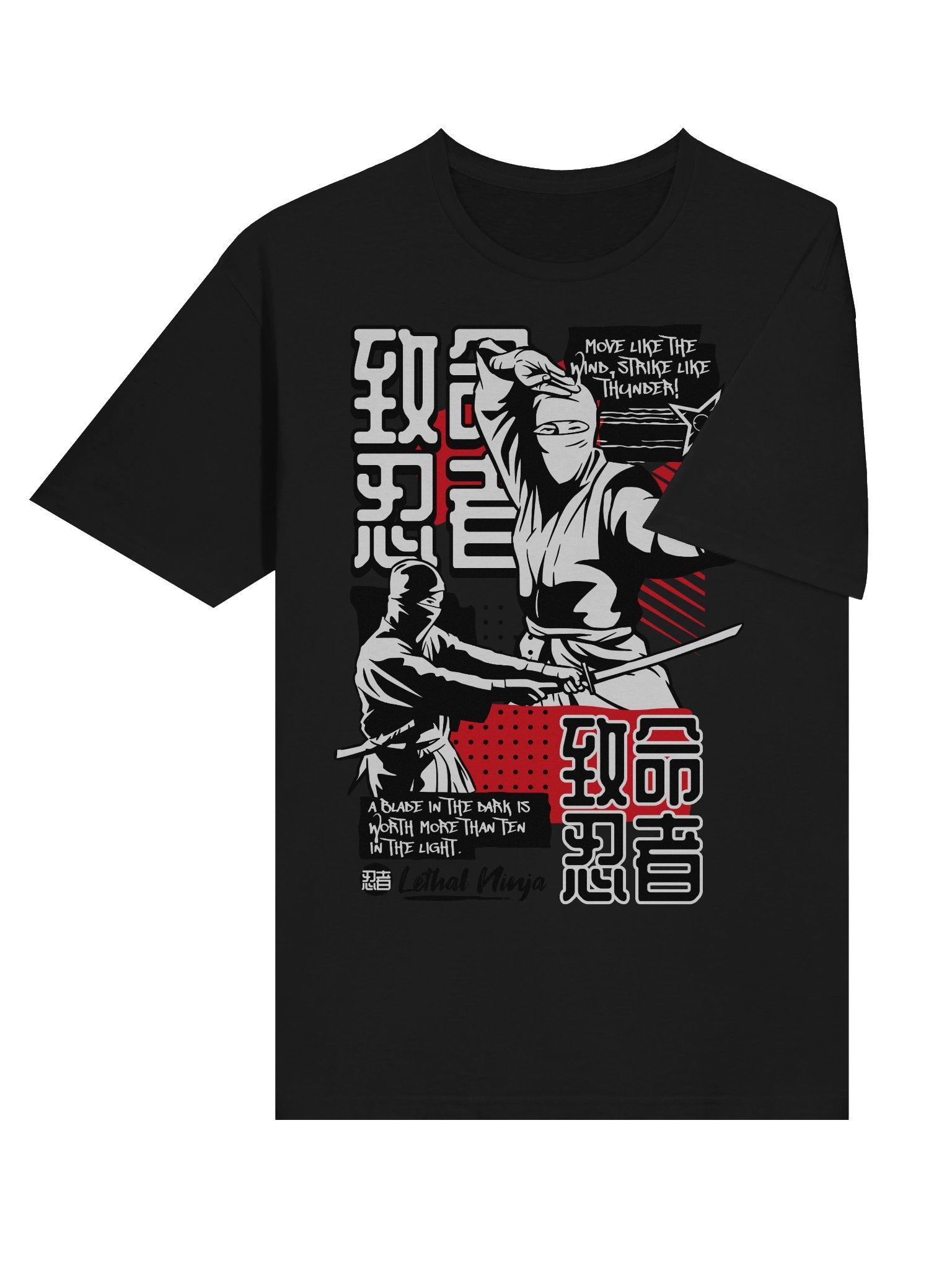 Lethal Ninja Shadow Strike T-Shirt - Gildan Softstyle product image (4)