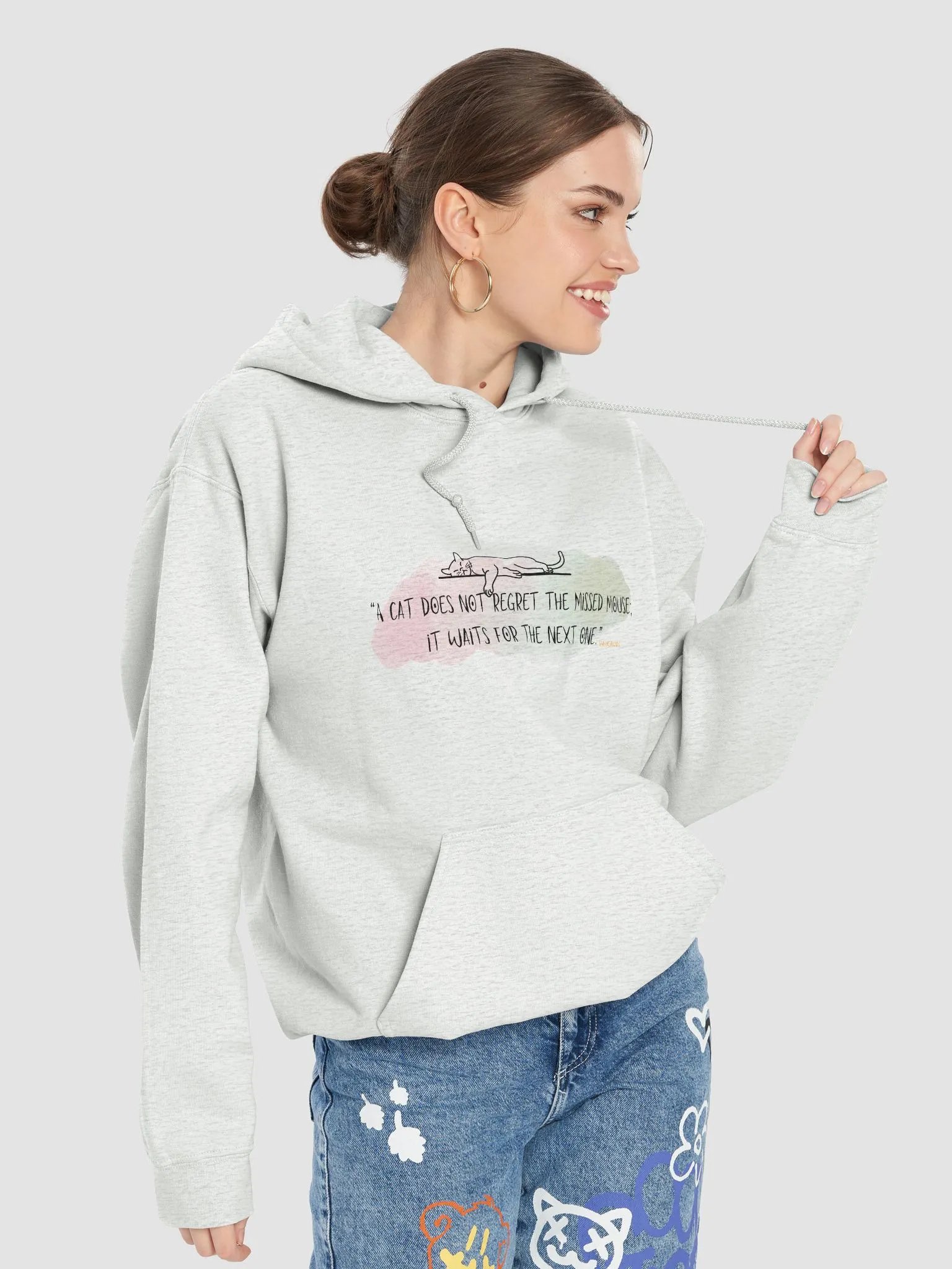 Cat Wisdom Hoodie product image (7)