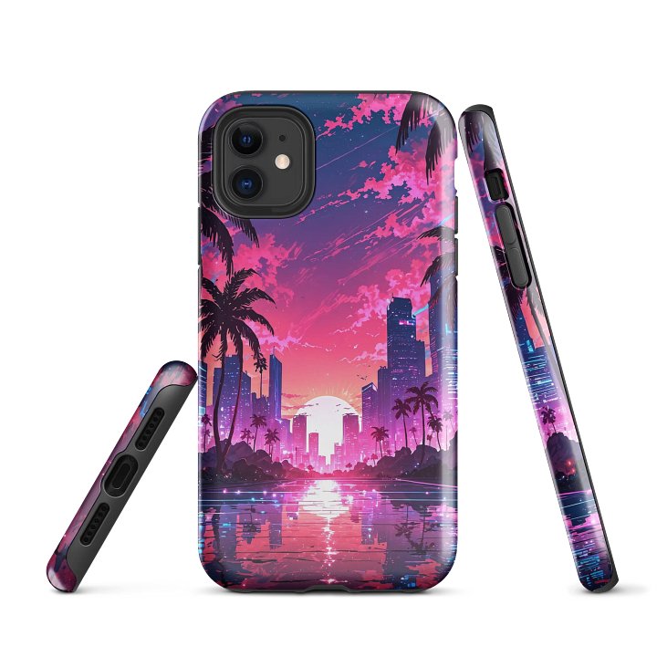 Sunset Cityscape iPhone Tough Case product image (1)