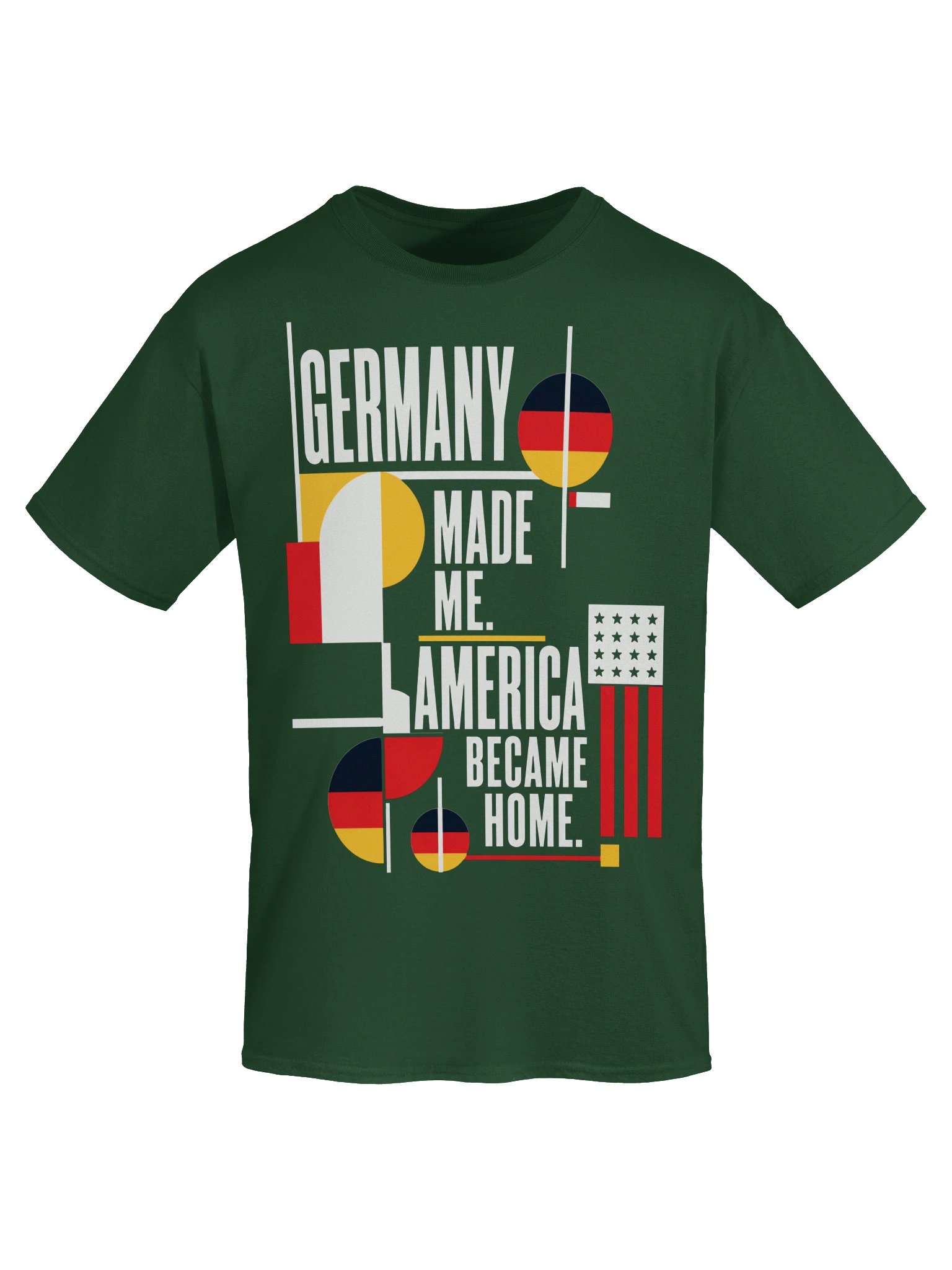 Germany Made Me America Became Home Tee product image (6)