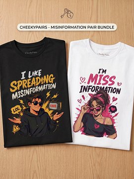Misinformation Pair - Couple Bundle
