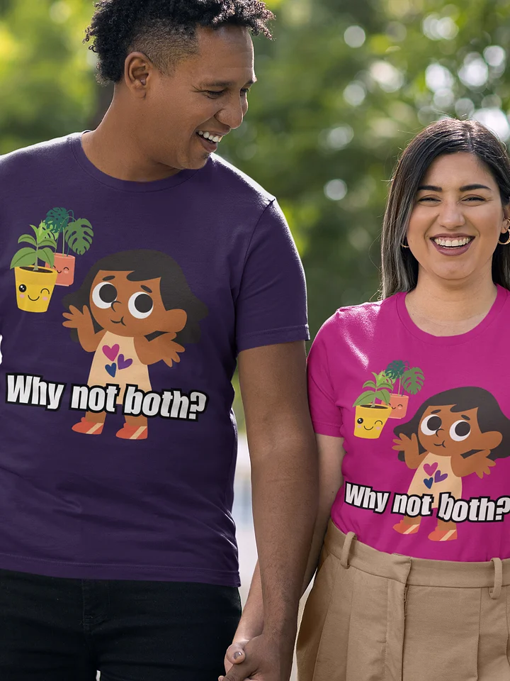 Why Not Both Bisexual Pride Tee (Unisex) product image (1)