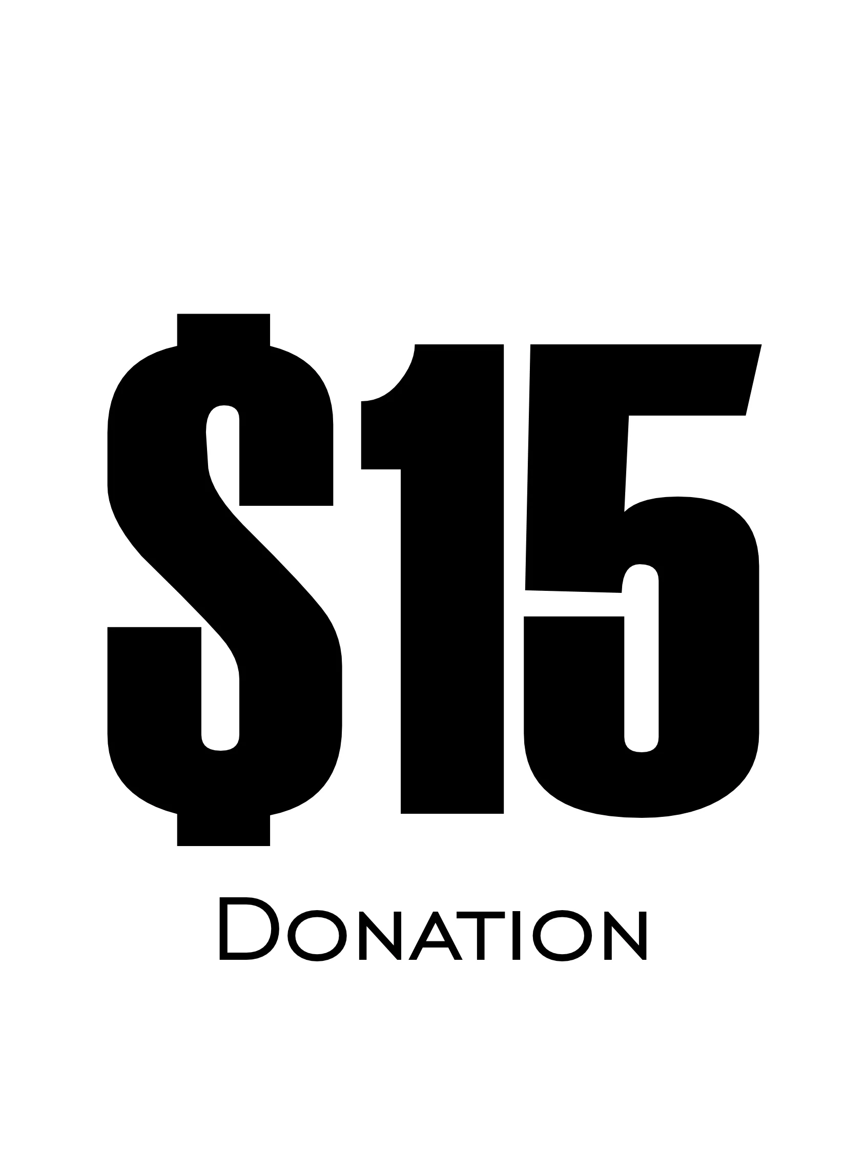 $15 Dollar Donation product image (1)