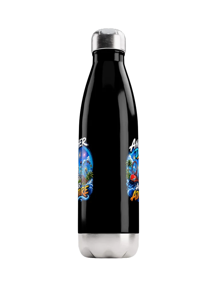 Another Day, Another Adventure Theme Park Steel Water Bottle product image (1)