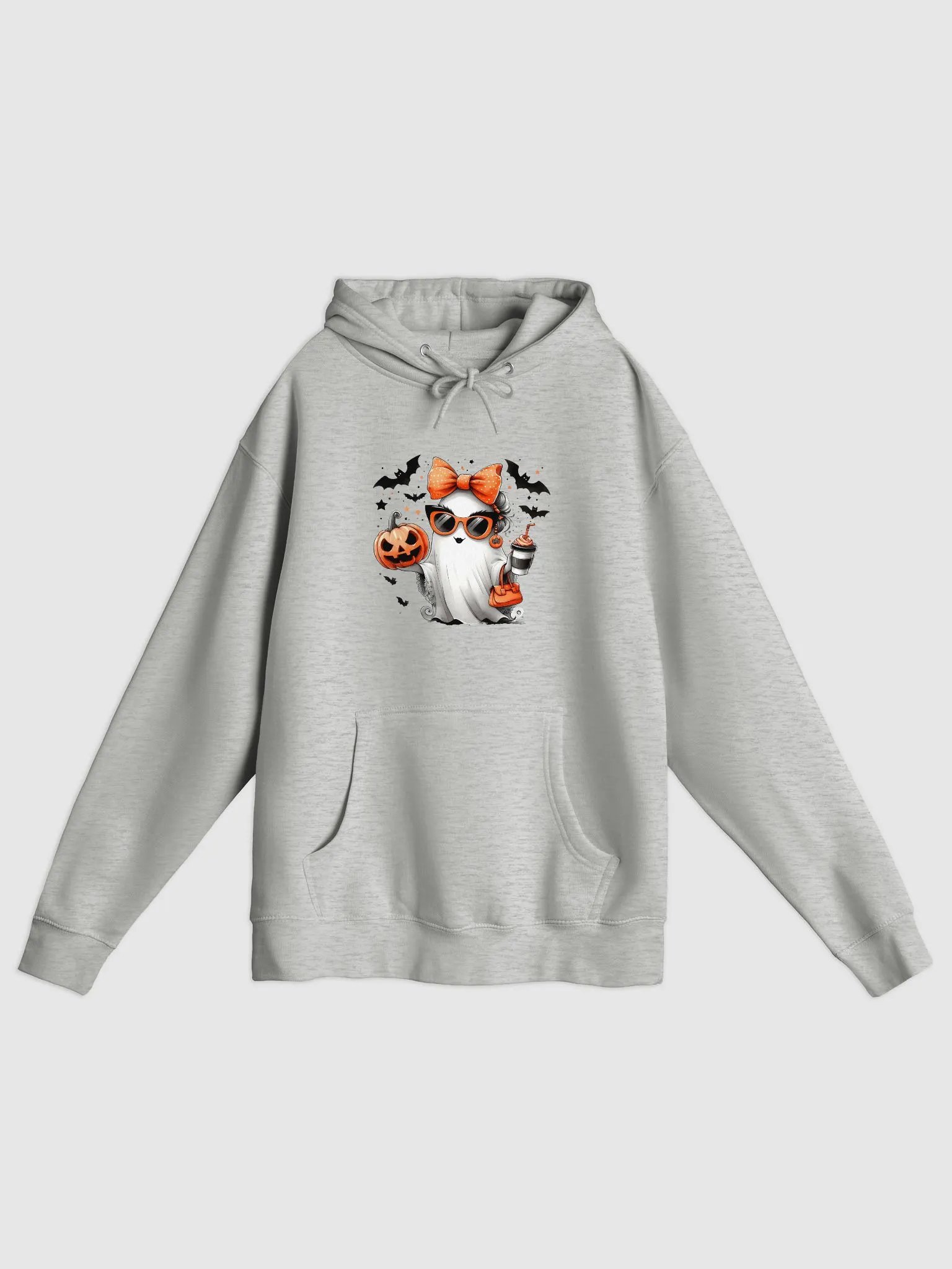 Spooky Chic Ghost Halloween Hoodie product image (1)
