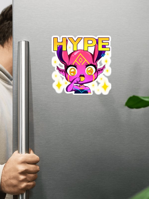 Nova Mascot Hype Magnet product image (4)
