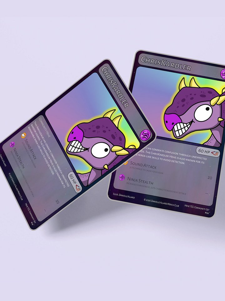 ChrisKardler Hehe Digital Card [Hehe TCG Community Set - Card #04] product image (1)