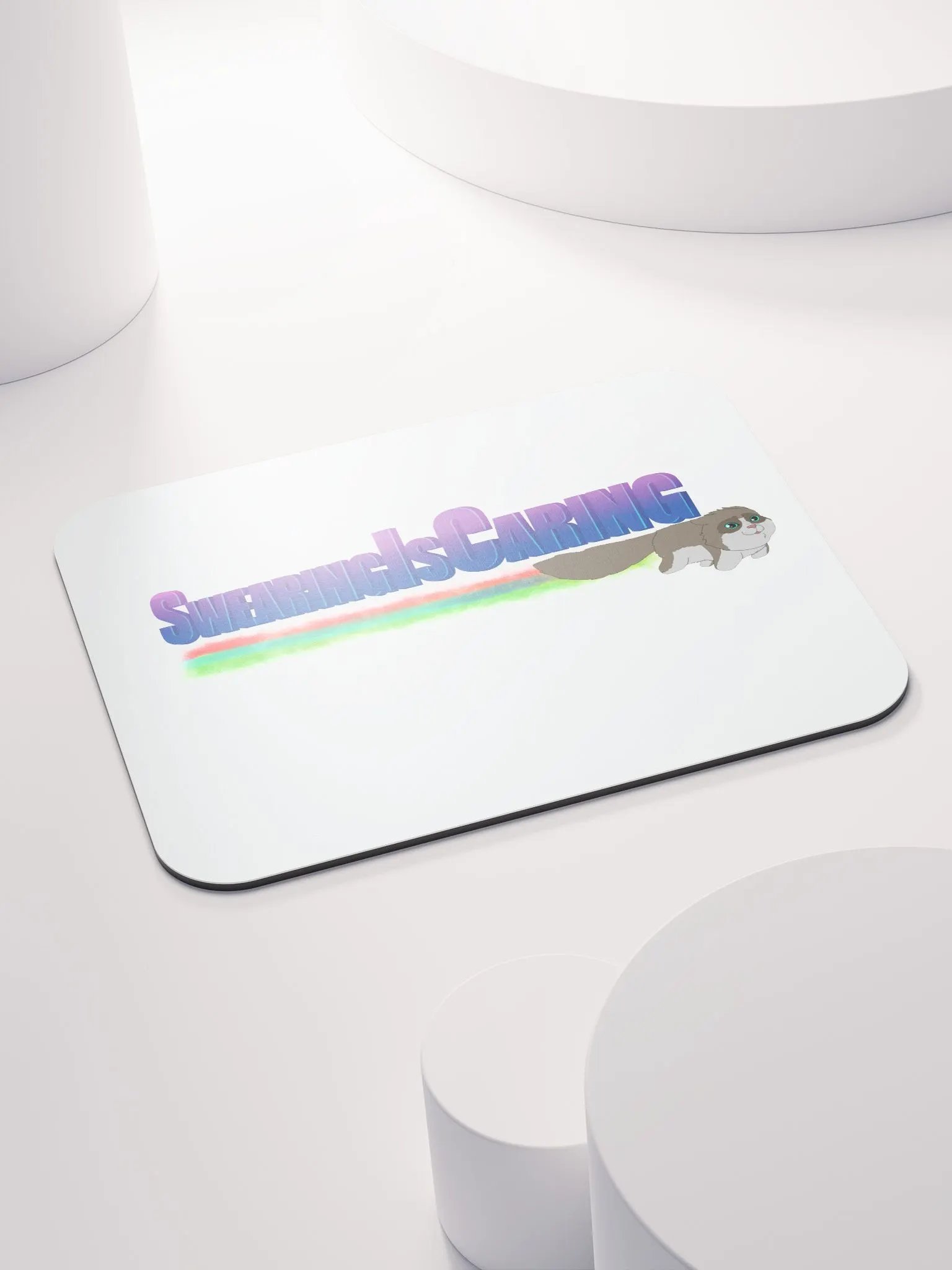 Swearing is Caring Mouse Pad product image (4)