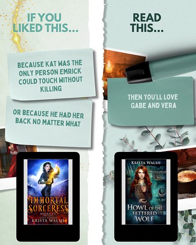My re-read of the Dark Descendants series continued in May with Howl of the Fettered Wolf, which is Vera's story (book 4). Un...