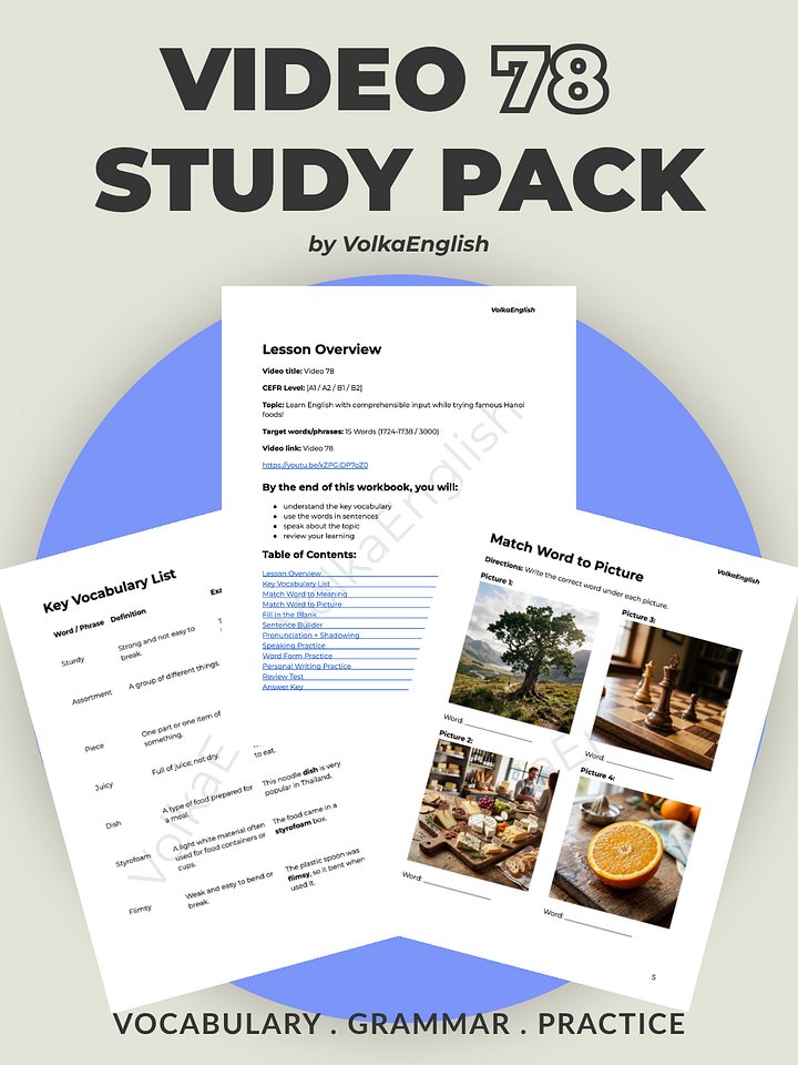 Video 78 Study Pack product image (1)