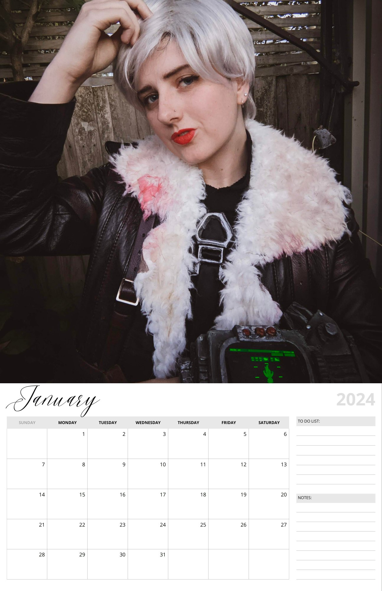 2024 Cosplay Calendar (Digital PDF) product image (2)