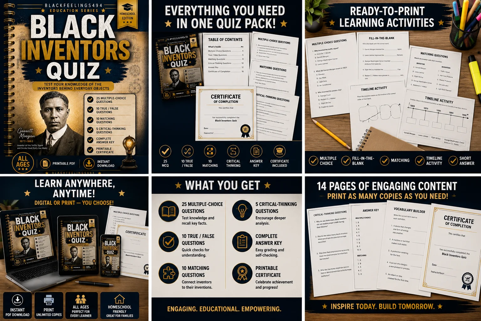 Black Inventors Quiz: Test Your Knowledge of the Inventors Behind Everyday Objects product image (2)