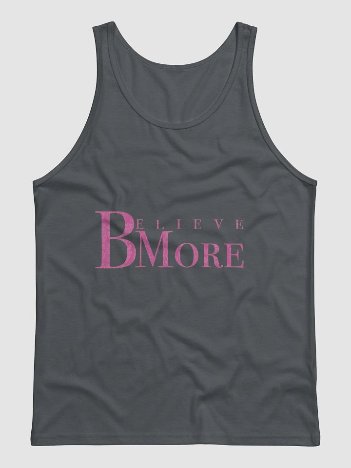 Believe Bmore Unisex Tank Top product image (1)