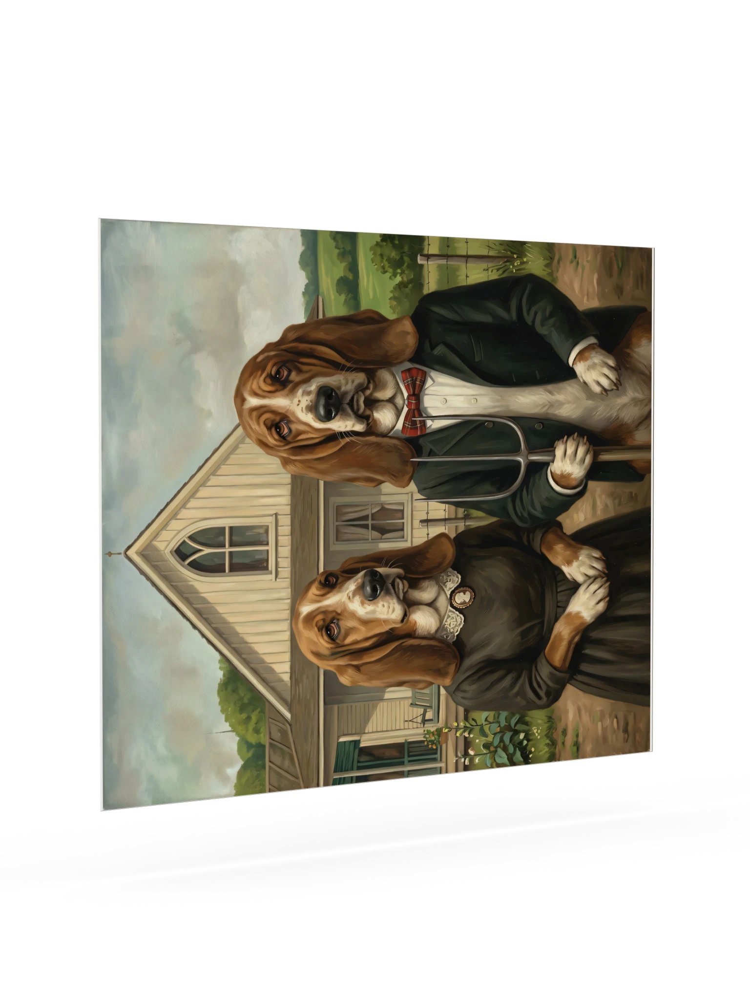 American Gothic Bassets Poster product image (21)