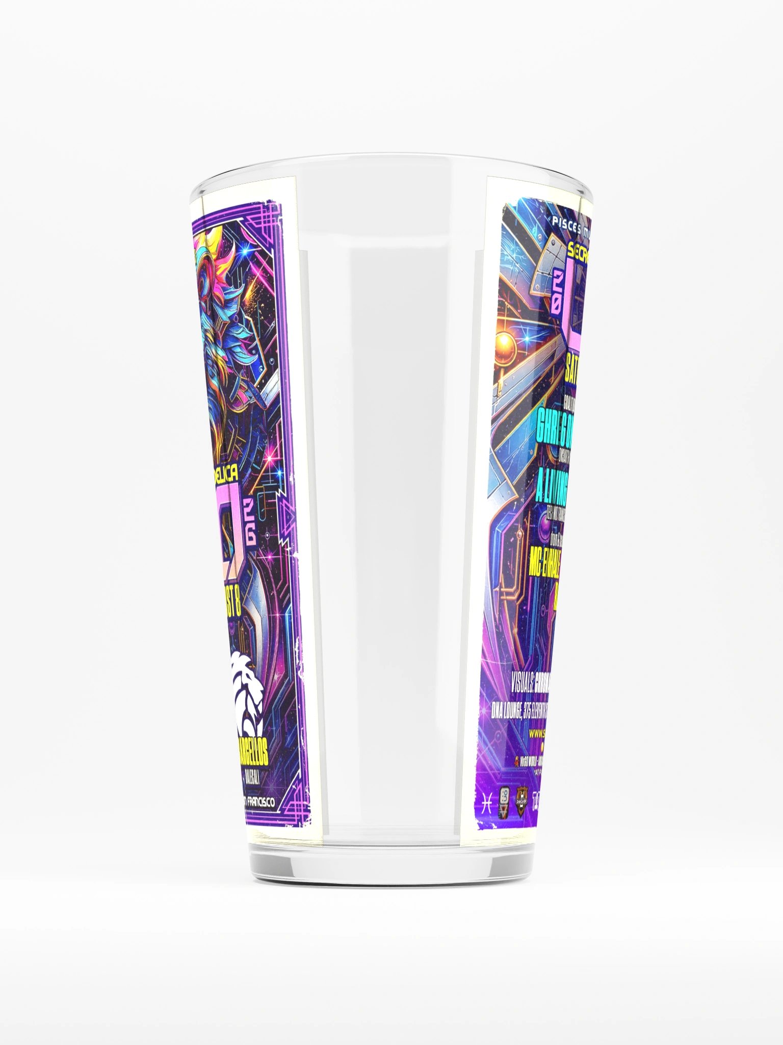 Leo 2026 Shaker Pint Glass product image (5)