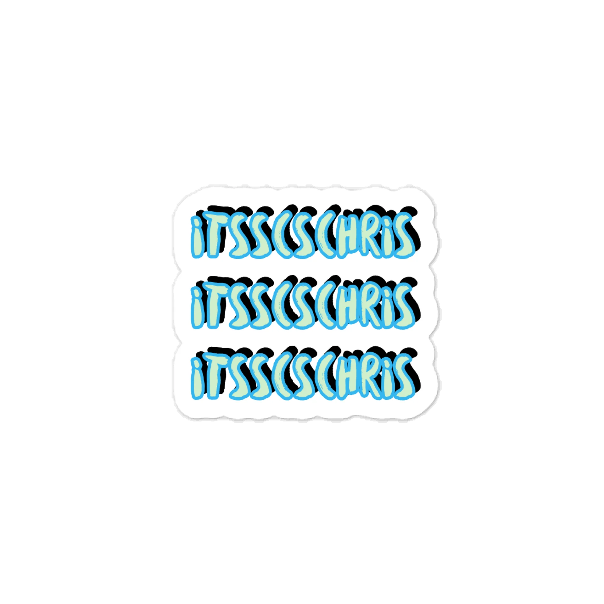 itssCSChris Sticker product image (1)