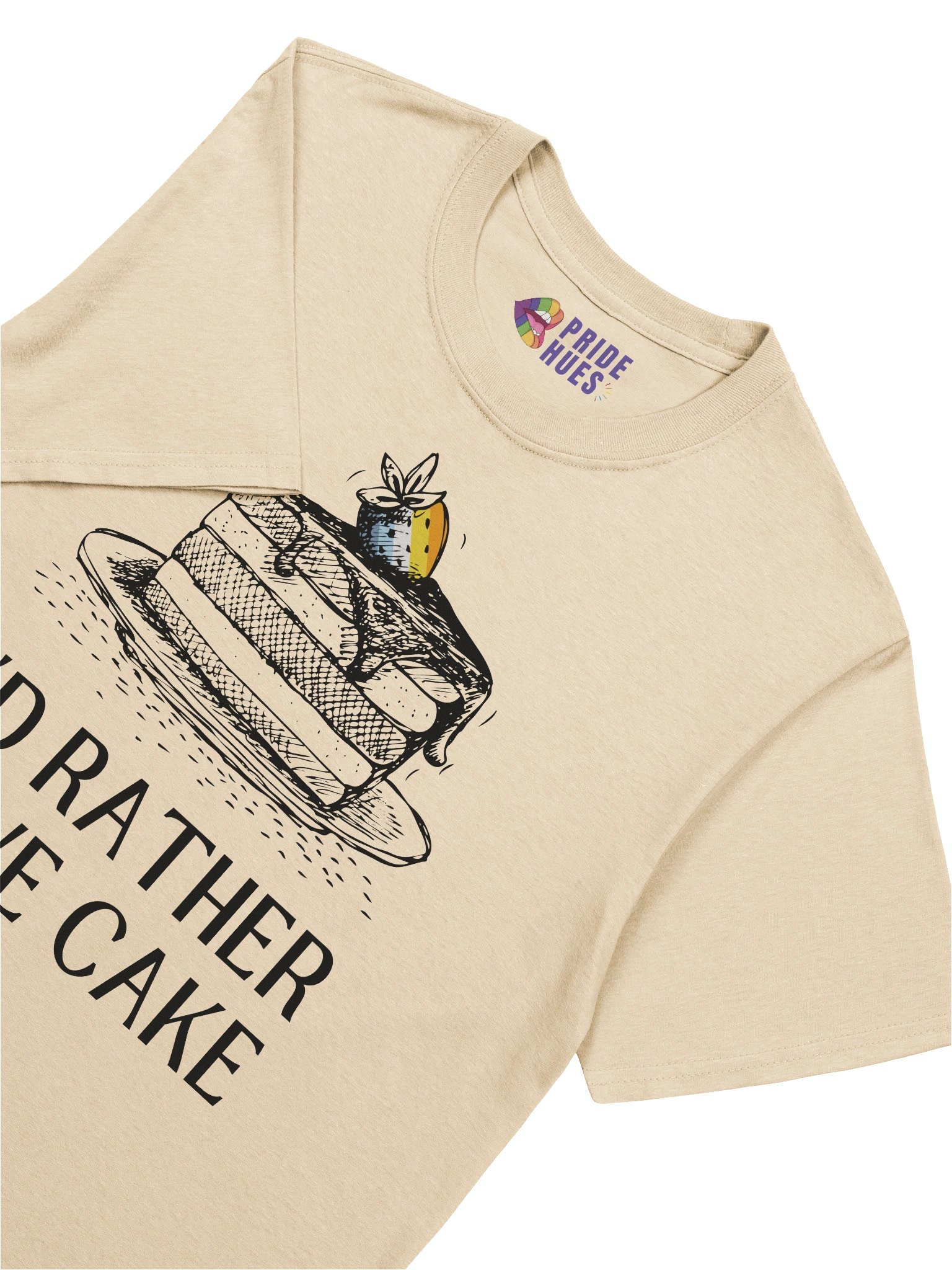 I'd Rather Have Cake T-shirt product image (2)