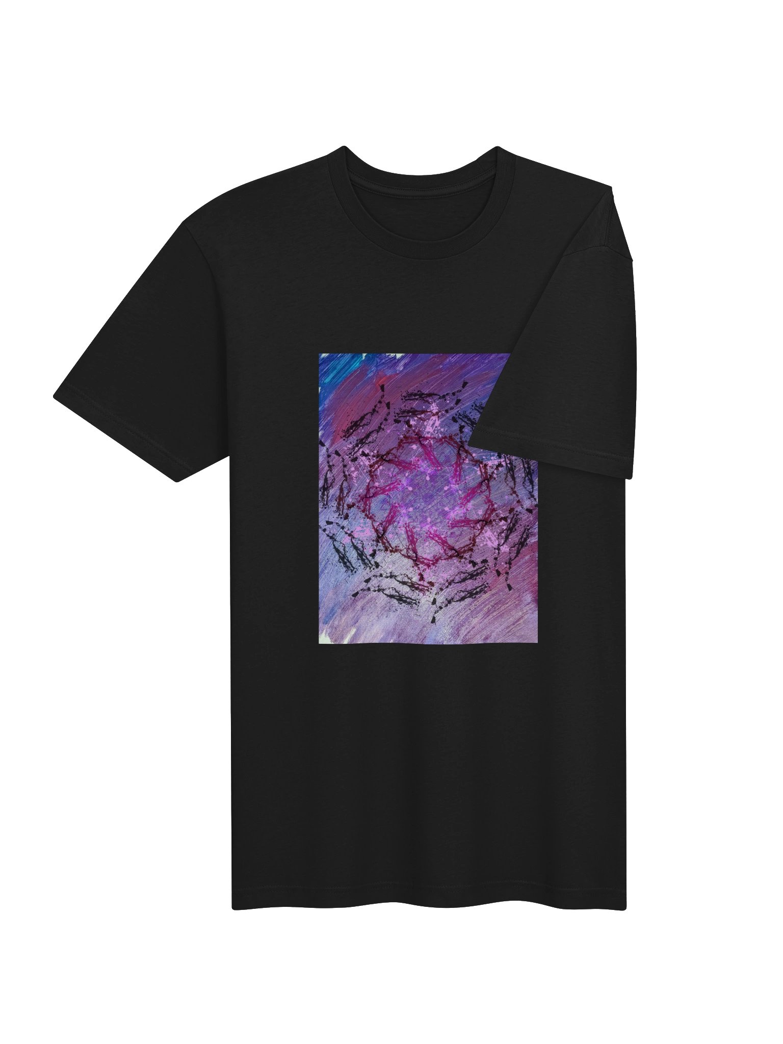Violet Singularity Supersoft Crewneck Tee product image (4)