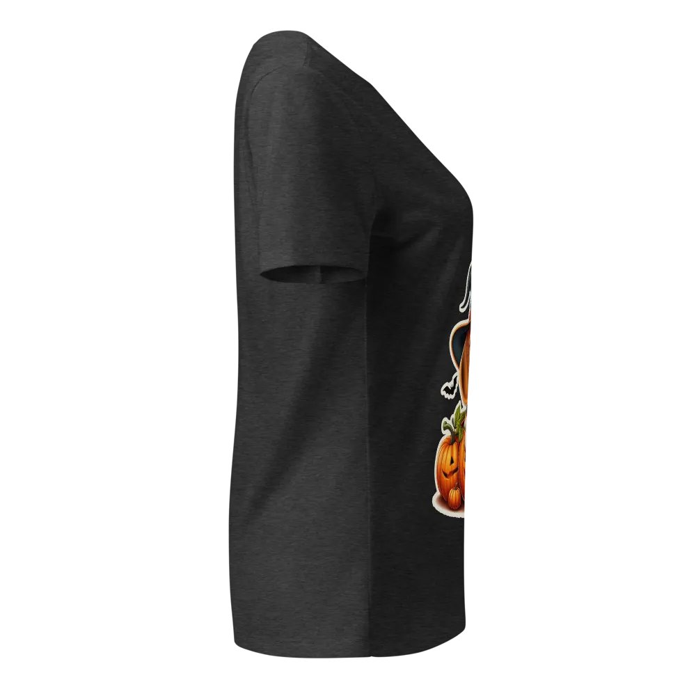 Halloween Pumpkin Beagle - V-neck product image (30)