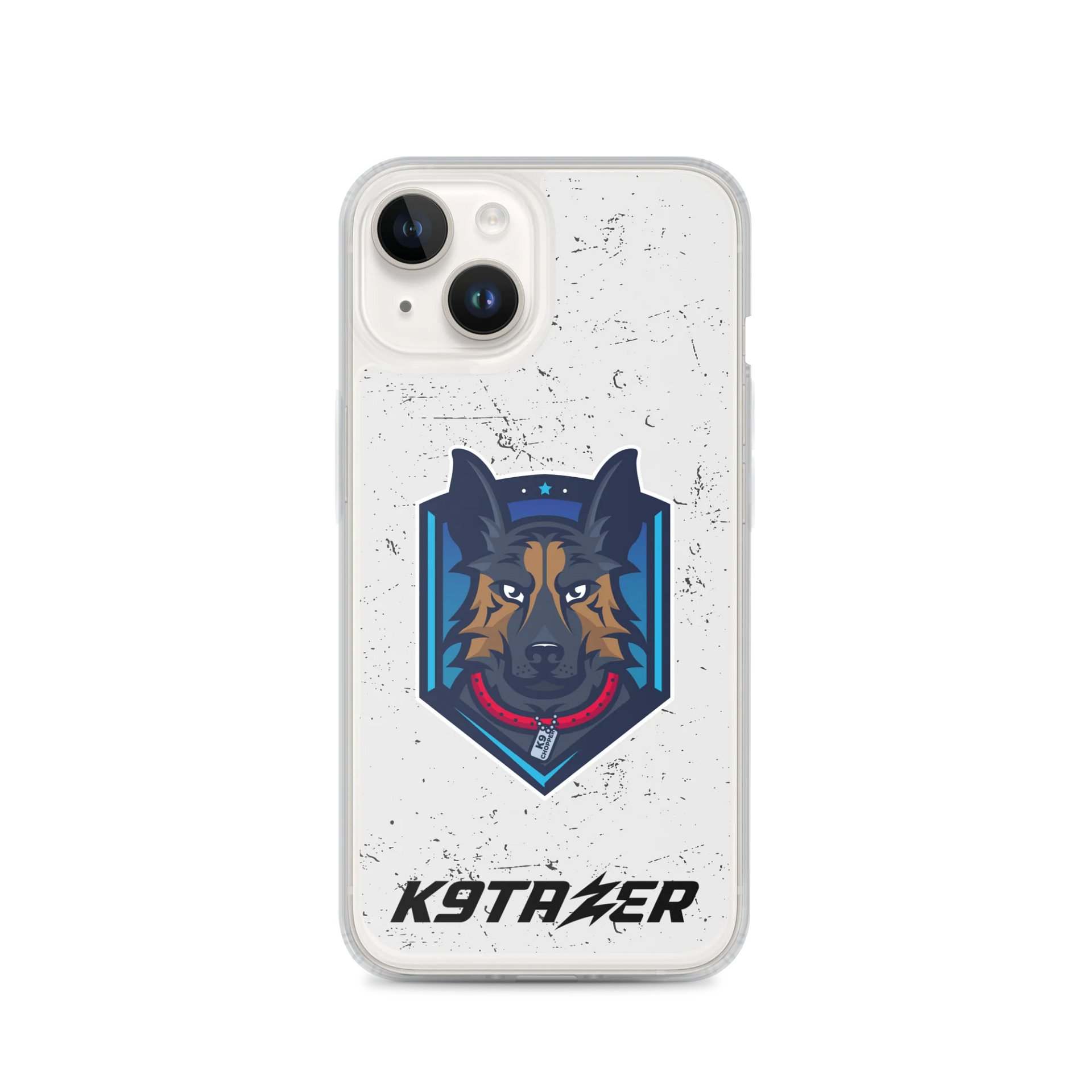 K9TaZer Emblem Clear iPhone Case product image (1)