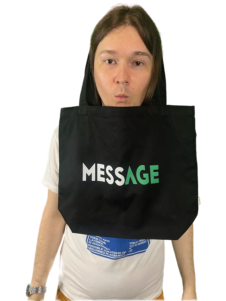 Messa(n)ger bag eco-ception //Eco organic cotton\\ product image (1)