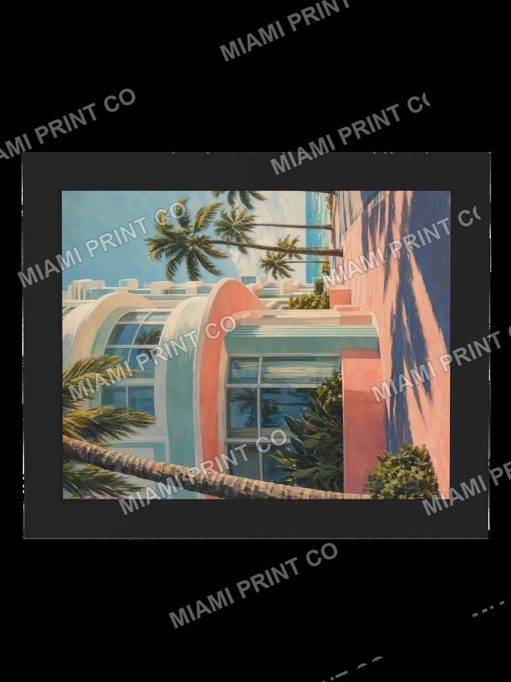 South Beach | Framed Art Print product image (6)