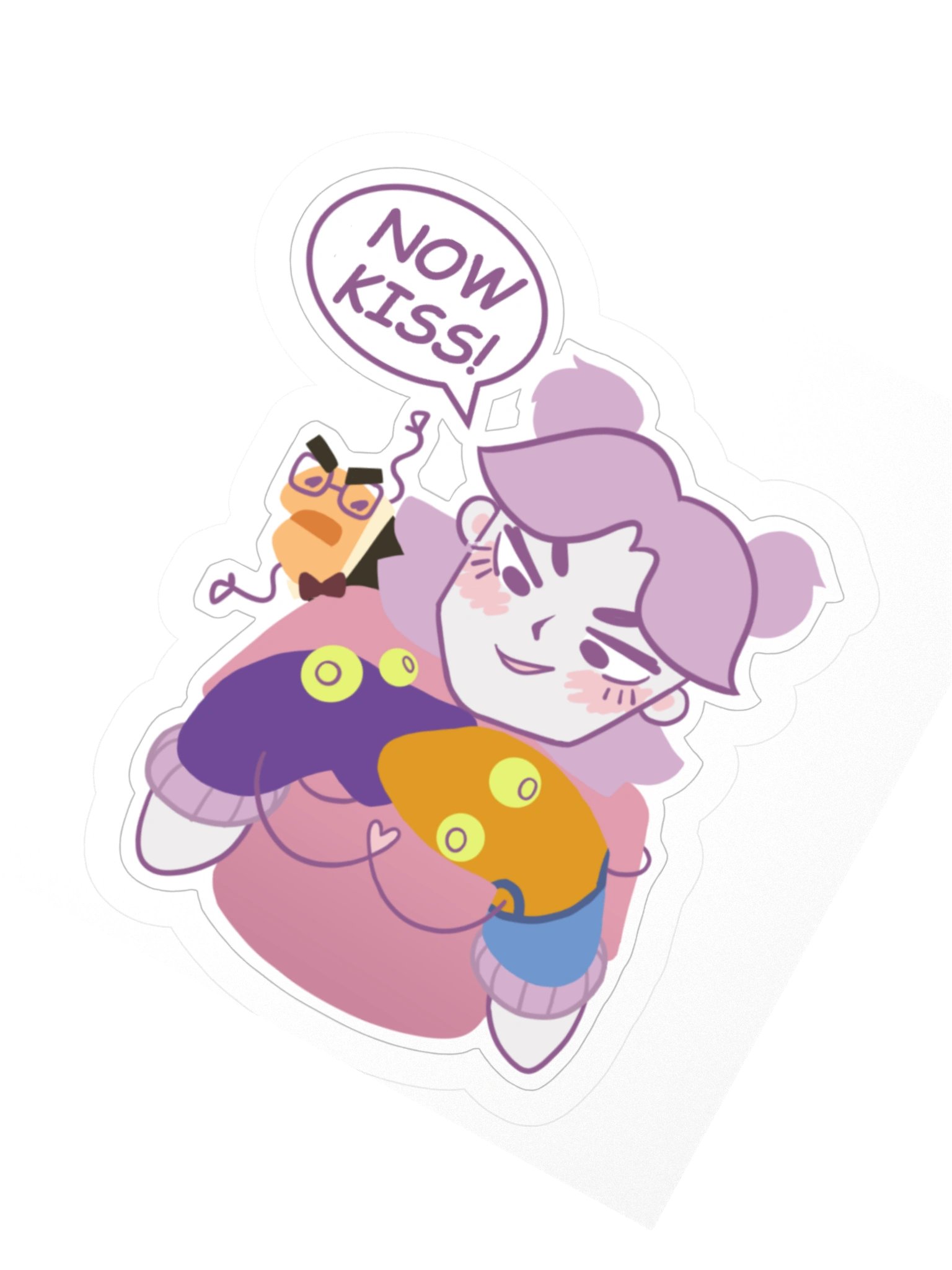 Now Kiss! Sticker product image (4)