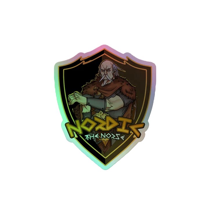 Nordic Warrior Holographic Sticker Set product image (2)