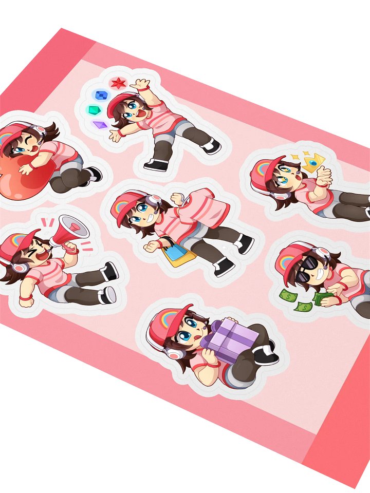 Chibi Sticker Sheet product image (2)