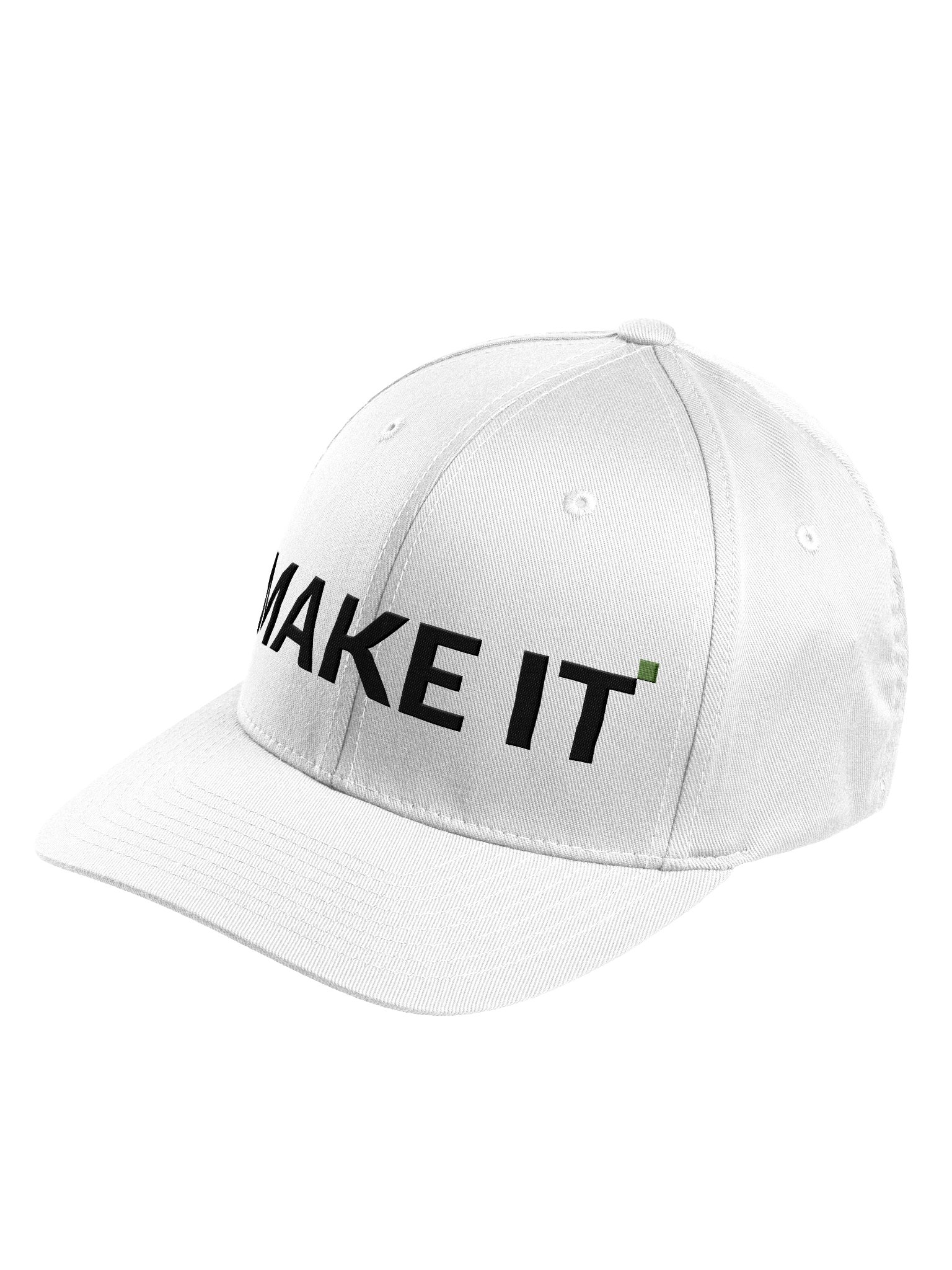 "STAY INSPIRED" MAKE IT FITTED HAT | BLACK LOGO product image (3)