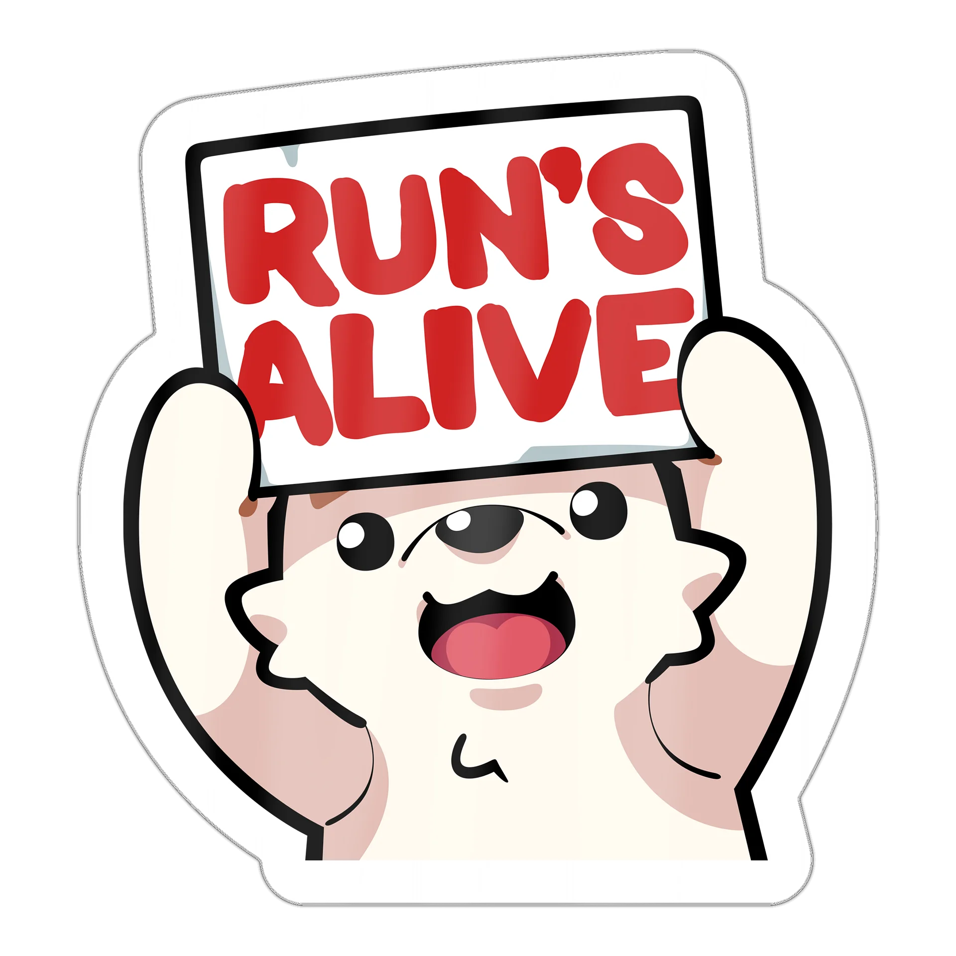 PRE ORDER - Run's Alive Keychain product image (1)