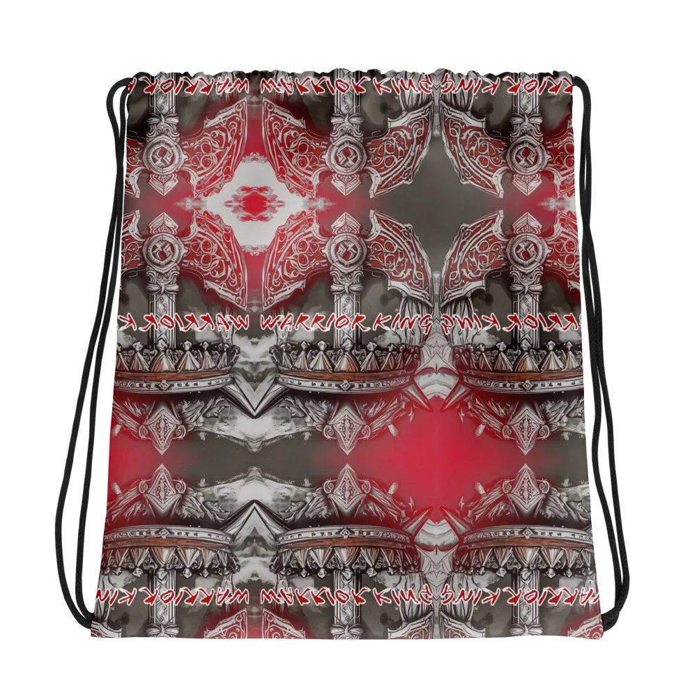 Warrior King Drawstring Backpack product image (1)