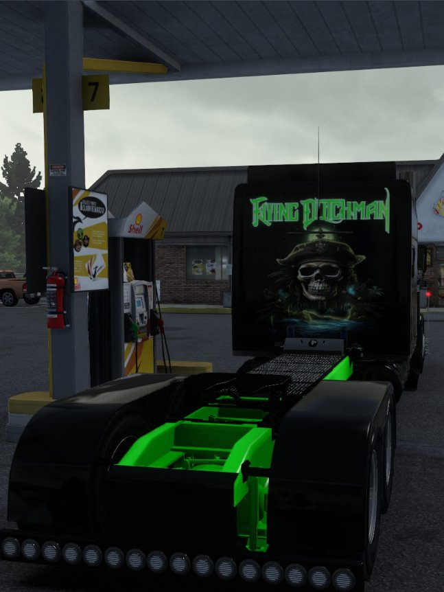The Flying Dutchman – Black & Green Haterbilt Skin product image (2)