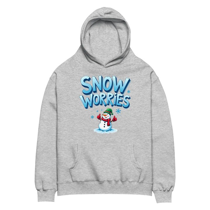 Snow Worries Unisex Premium Hoodie product image (2)