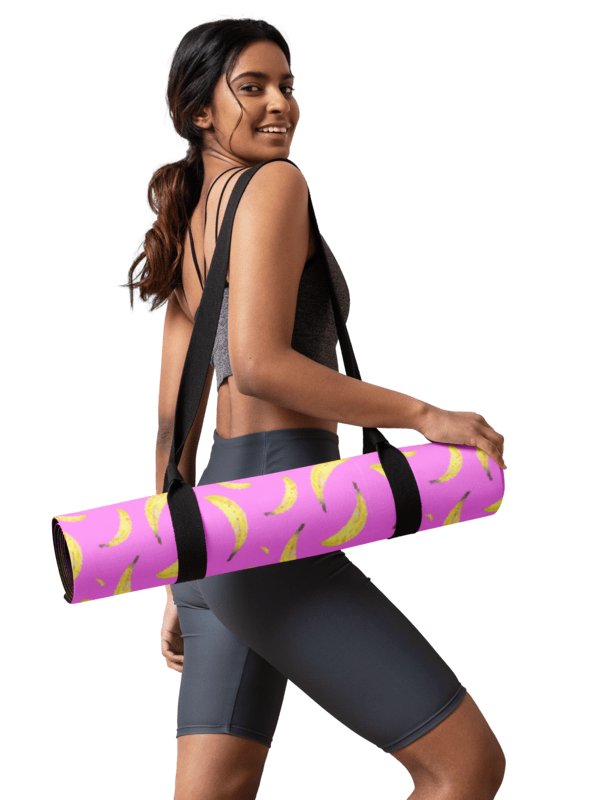 Bananapalooza yoga mat product image (1)