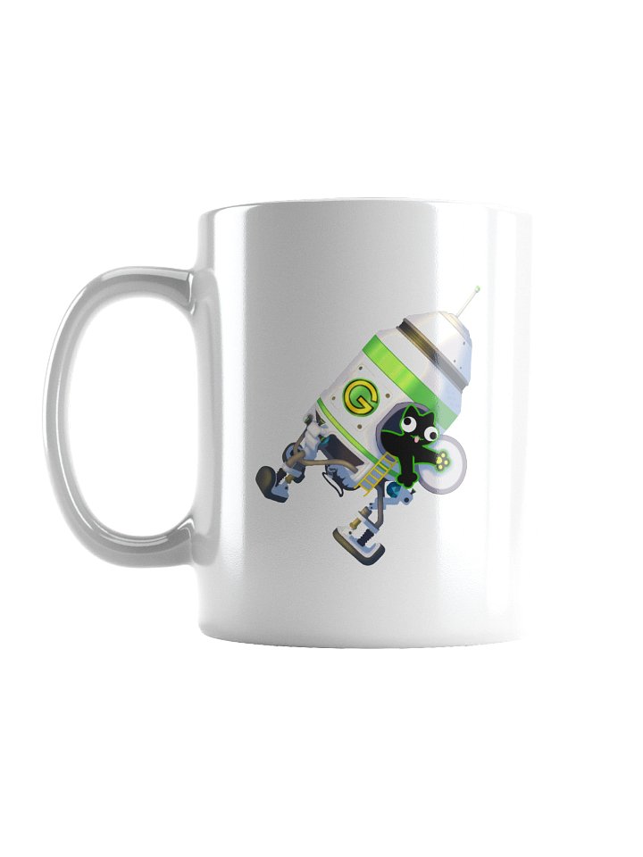 White Mug - DerpCat II Rocket product image (2)