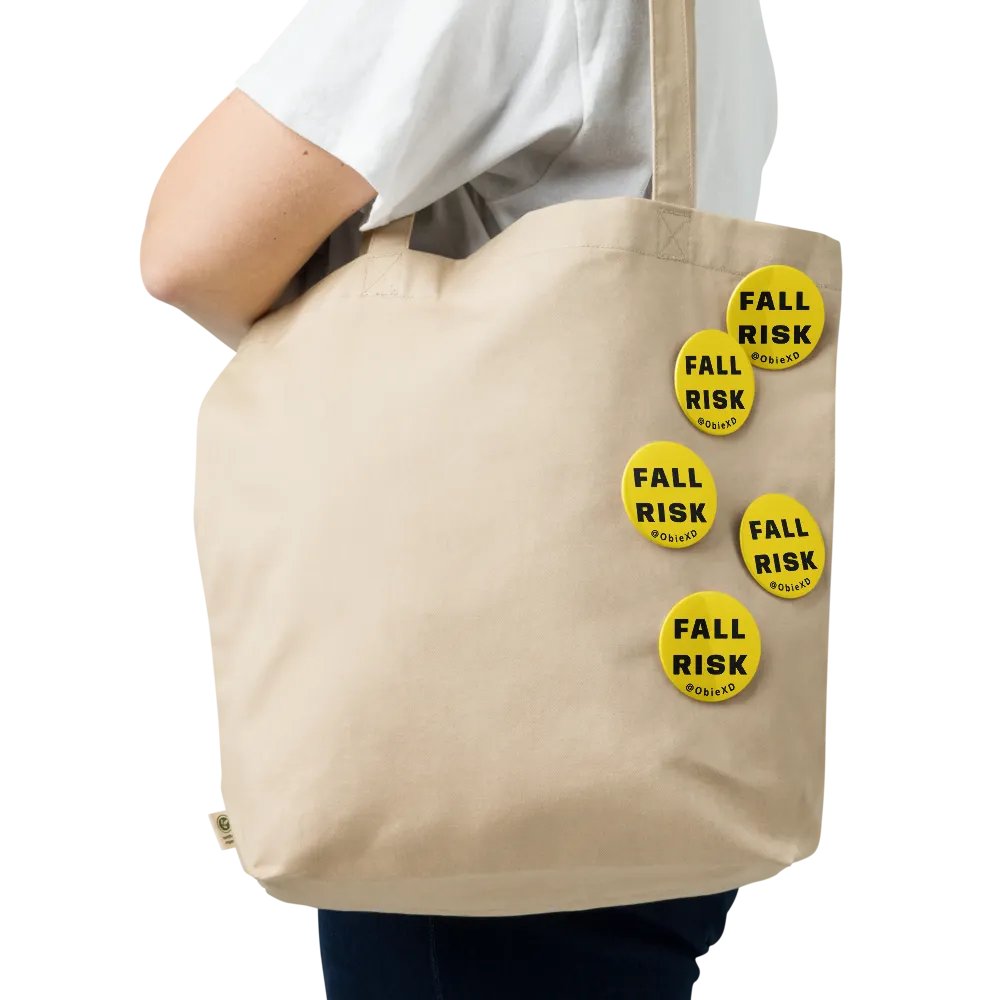 FALL RISK - Pins (Pack of 5) product image (5)