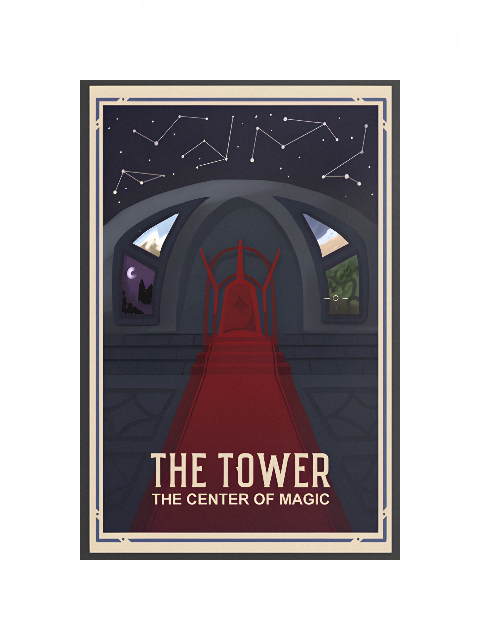 The Tower Travel Poster product image (4)