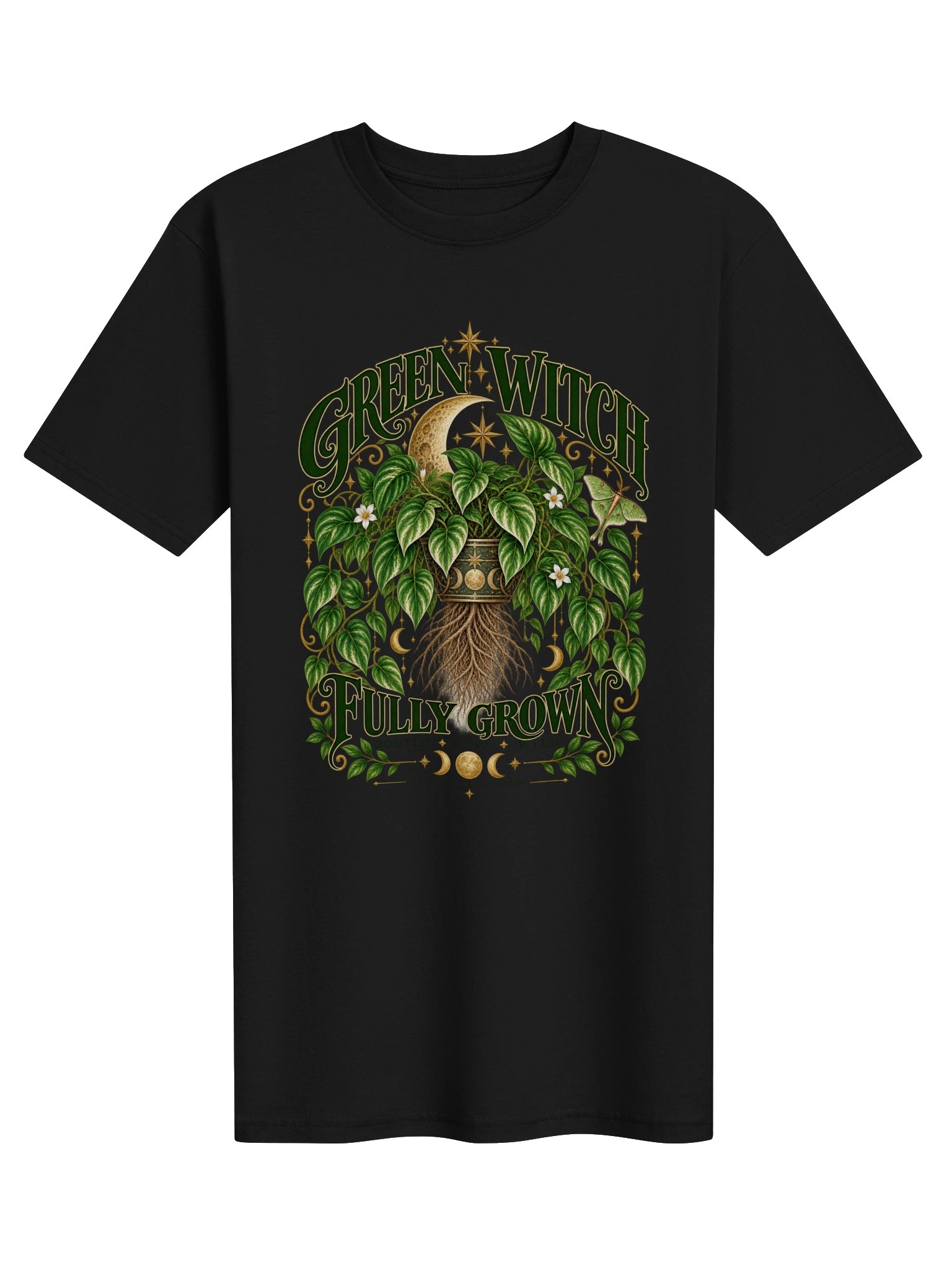 Green Witch — Fully Grown Heavyweight Tee product image (2)