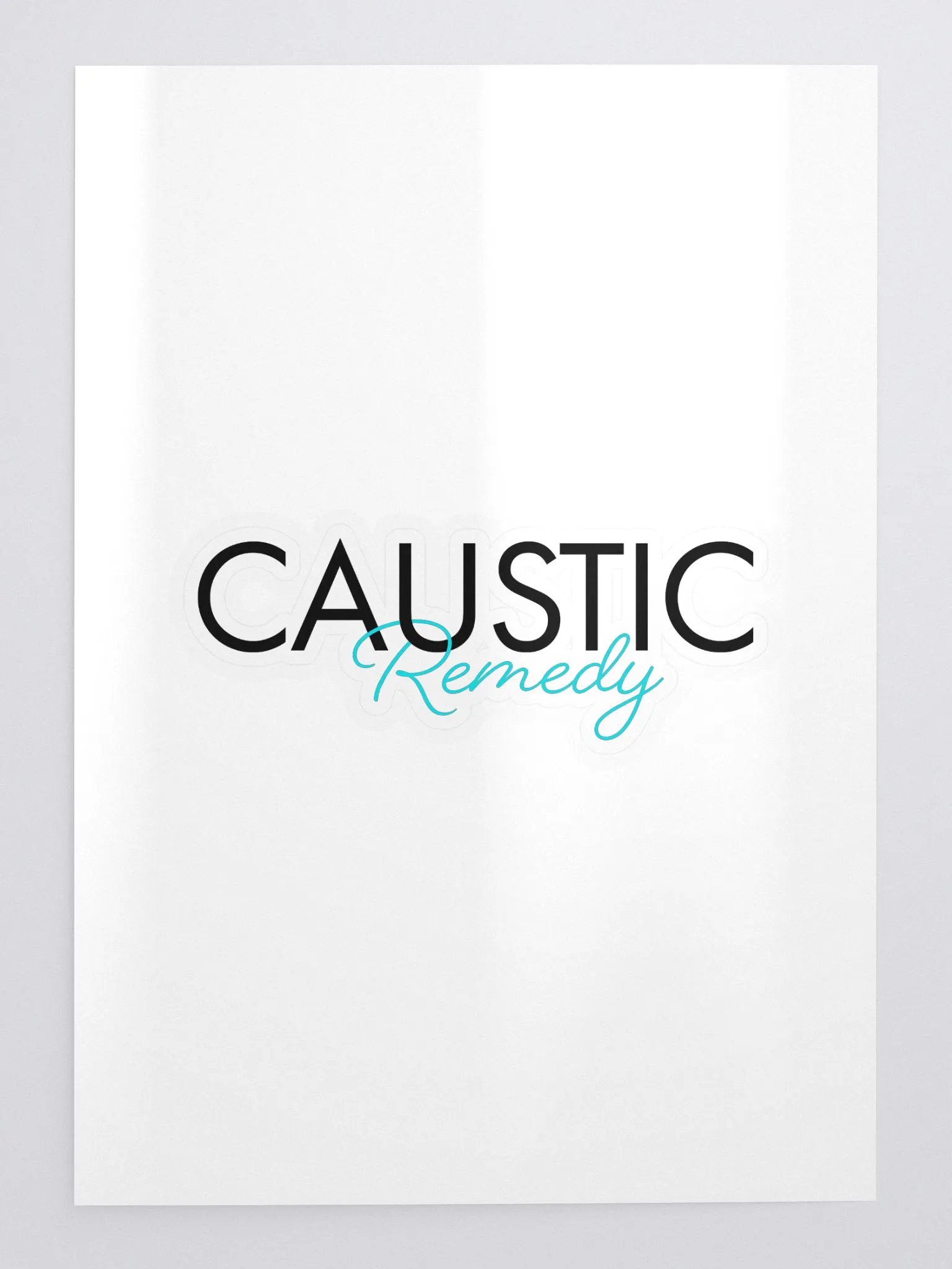 Caustic Remedy Sticker product image (1)