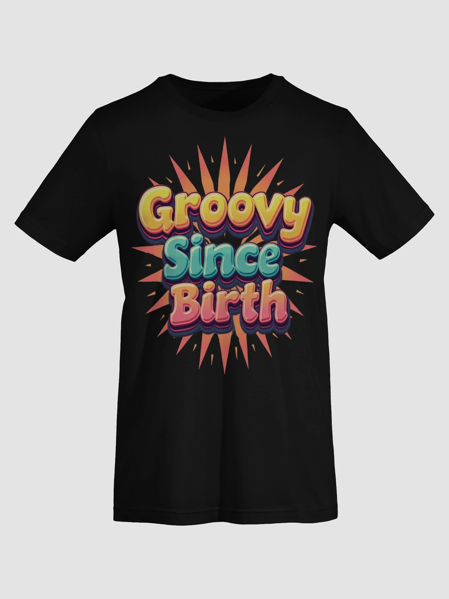 Groovy Since Birth Retro T-Shirt product image (49)
