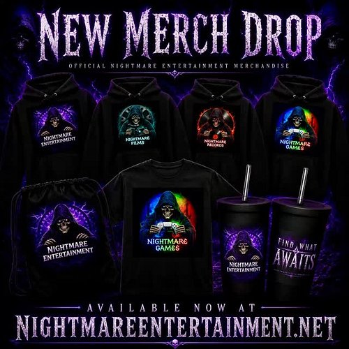 💀The new Nightmare Entertainment website is NOW LIVE.😱

After months of rebuilding everything from the ground up, the next er...