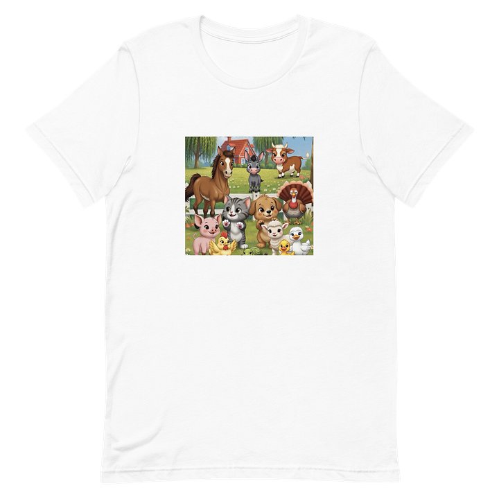 Women’s Nursery Rhyme Farm Animal T-shirt product image (2)