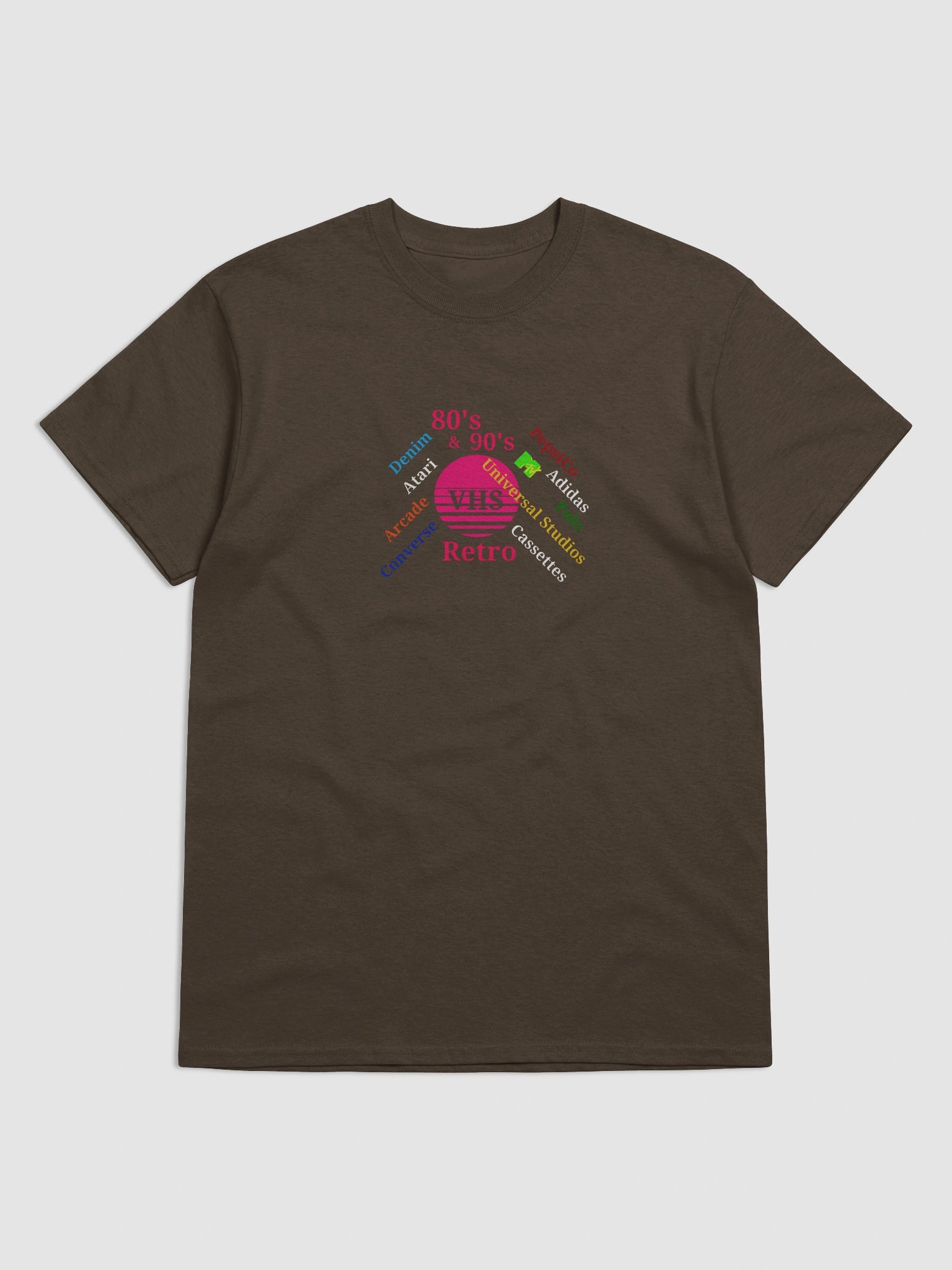Retro VHS Circle Graphic Tee product image (1)